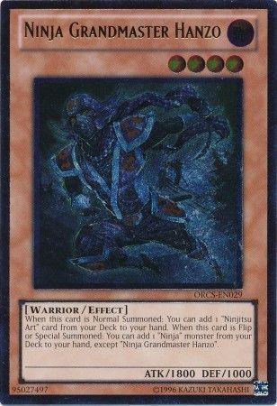 Ninja Grandmaster Hanzo | Order of Chaos | ORCS-EN029 | Ultimate Rare