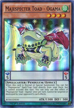Majespecter Toad - Ogama | Breakers of Shadow | BOSH-EN030 | Super Rare | 1st