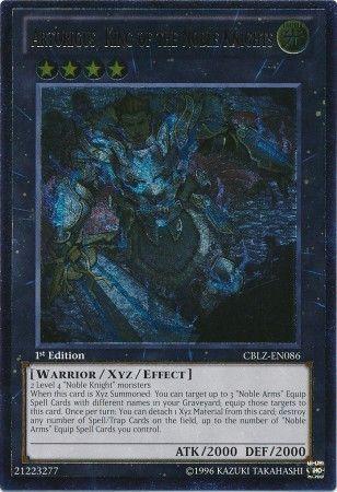 Artorigus, King of the Noble Knights | Cosmo Blazer | CBLZ-EN086 | Ultimate Rare | 1st