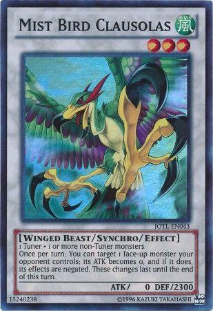 Mist Bird Clausolas | Judgment of the Light | JOTL-EN043 | Super Rare