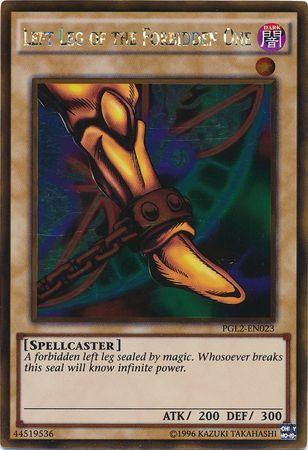 Left Leg of the Forbidden One | Premium Gold: Return of the Bling | PGL2-EN023 | Gold Rare