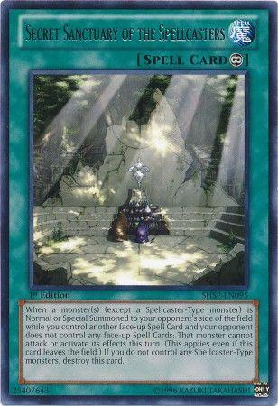 Secret Sanctuary of the Spellcasters | Shadow Specters | SHSP-EN095 | Rare | 1st