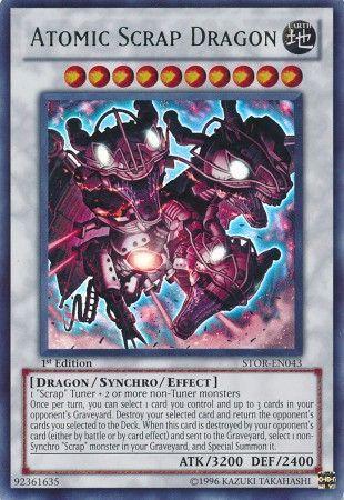 Atomic Scrap Dragon | Storm of Ragnarok | STOR-EN043 | Ultra Rare | 1st