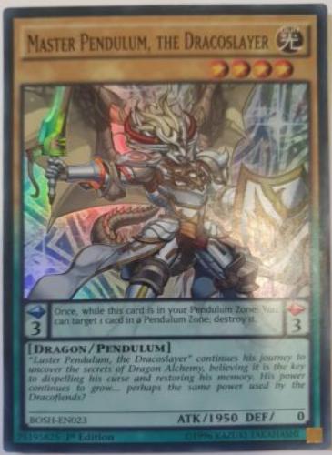 Master Pendulum, the Dracoslayer | Breakers of Shadow | BOSH-EN023 | none