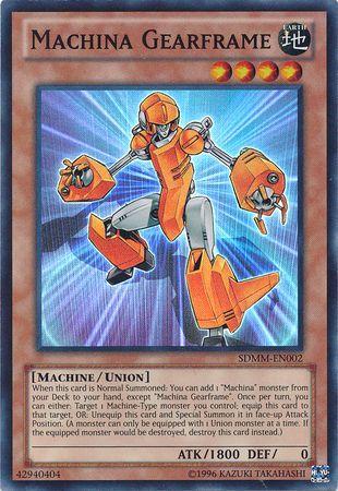 Machina Gearframe | Machina Mayhem Structure Deck | SDMM-EN002 | Super Rare