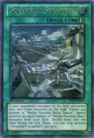Scramble!! Scramble!! | Lord of the Tachyon Galaxy | LTGY-EN061 | Ultimate Rare | 1st
