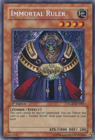 Immortal Ruler | Raging Battle | RGBT-EN082 | Secret Rare | 1st