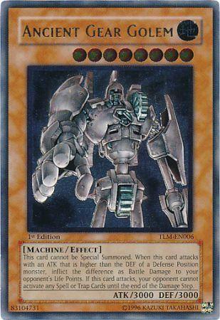 Ancient Gear Golem | The Lost Millennium | TLM-EN006 | Ultimate Rare | 1st