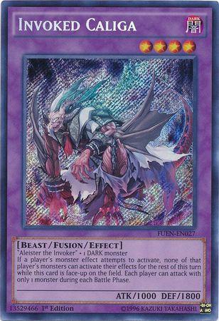 Invoked Caliga | Fusion Enforcers | FUEN-EN027 | none | 1st