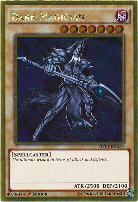Dark Magician | Yu-Gi-Oh! The Dark Side of Dimensions Movie Pack | MVP1-ENG54 | Gold Rare | 1st