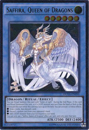Saffira, Queen of Dragons | Duelist Alliance | DUEA-EN050 | Ultimate Rare