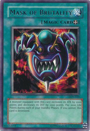 Mask of Brutality | Labyrinth of Nightmare | LON-020 | Rare