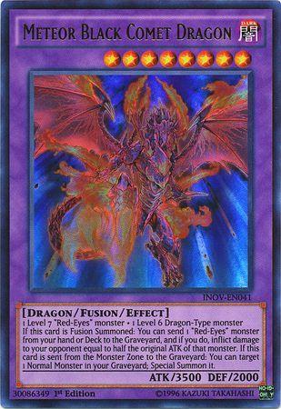 Meteor Black Comet Dragon | Invasion: Vengeance | INOV-EN041 | Ultra Rare | 1st