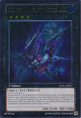 Number 101: Silent Honor ARK | Legacy of the Valiant | LVAL-EN047 | Ultimate Rare | 1st
