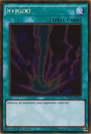 Raigeki | Premium Gold: Return of the Bling | PGL2-EN048 | Gold Rare | 1st