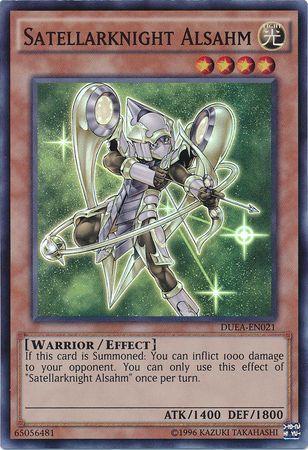 Satellarknight Alsahm | Duelist Alliance | DUEA-EN021 | Super Rare
