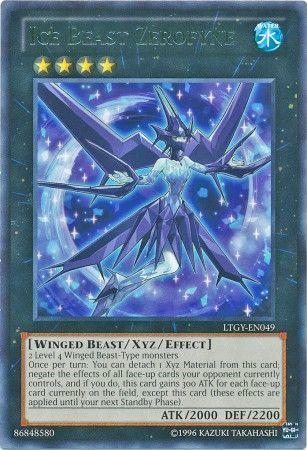 Ice Beast Zerofyne | Lord of the Tachyon Galaxy | LTGY-EN049 | Rare
