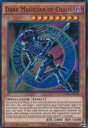 Dark Magician of Chaos | Yugi's Legendary Decks | YGLD-ENC02 | Ultra Rare | 1st