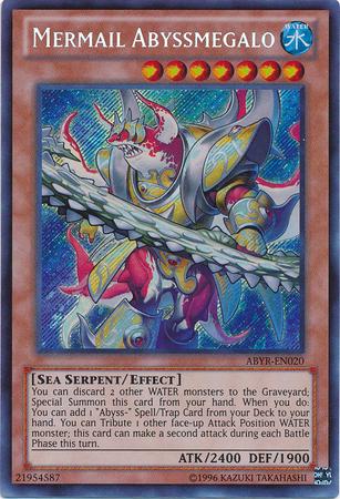 Mermail Abyssmegalo | Abyss Rising | ABYR-EN020 | Secret Rare