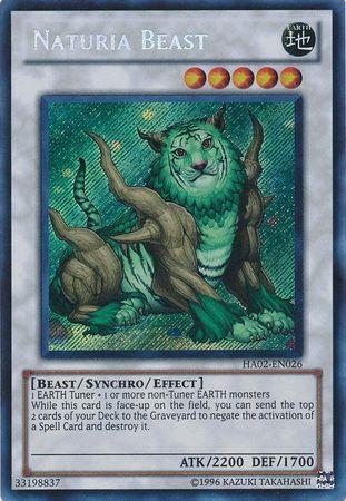 Naturia Beast | Hidden Arsenal 2 | HA02-EN026 | Secret Rare