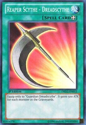 Reaper Scythe - Dreadscythe | Dragons of Legend | DRLG-EN012 | Super Rare | 1st