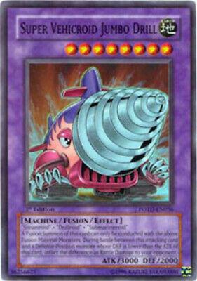Super Vehicroid Jumbo Drill | Power of the Duelist | POTD-EN036 | Super Rare | 1st