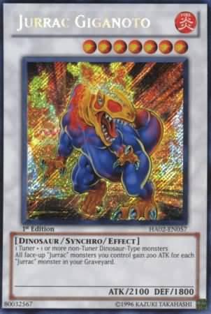 Jurrac Giganoto | Hidden Arsenal 2 | HA02-EN057 | Secret Rare | 1st
