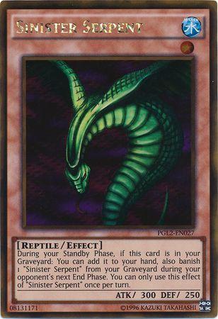 Sinister Serpent | Premium Gold: Return of the Bling | PGL2-EN027 | Gold Rare
