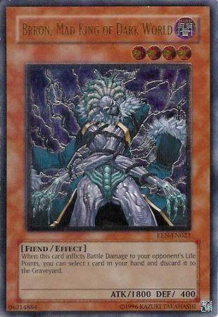 Brron, Mad King of Dark World | Elemental Energy | EEN-EN022 | Ultimate Rare | 1st