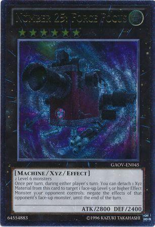 Number 25: Force Focus | Galactic Overlord | GAOV-EN045 | Ultimate Rare