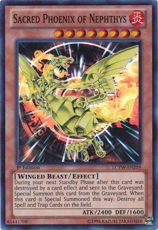 Sacred Phoenix of Nephthys | Legendary Collection 3: Yugi's World Mega Pack | LCYW-EN259 | Super Rare | 1st