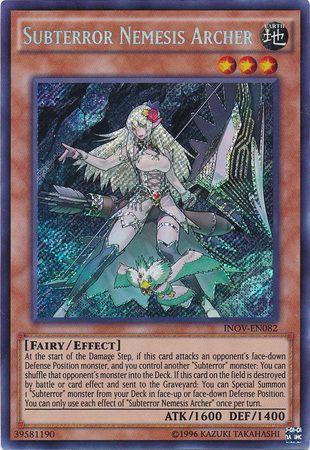 Subterror Nemesis Archer | Invasion: Vengeance | INOV-EN082 | Secret Rare