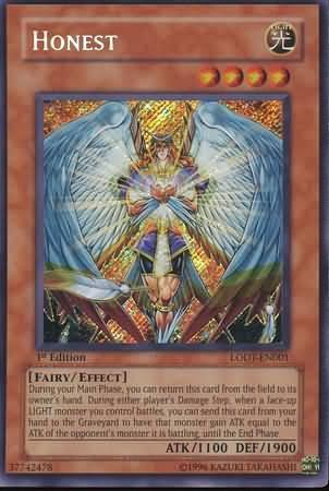 Honest | Light of Destruction | LODT-EN001 | Secret Rare | 1st