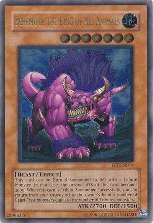 Behemoth the King of All Animals | Flaming Eternity | FET-EN014 | Ultimate Rare
