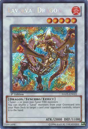 Lavalval Dragon | Hidden Arsenal 5: Steelswarm Invasion | HA05-EN022 | Secret Rare | 1st