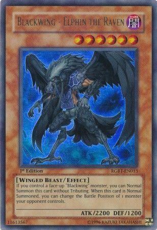 Blackwing - Elphin the Raven | Raging Battle | RGBT-EN013 | Ultra Rare | 1st