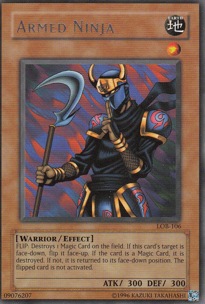 Armed Ninja | Legend of Blue Eyes White Dragon | LOB-106 | Rare