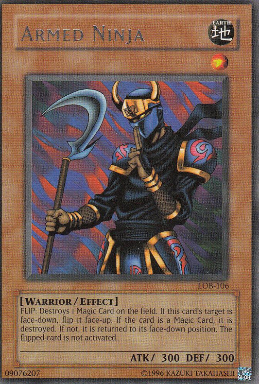 Armed Ninja | Legend of Blue Eyes White Dragon | LOB-106 | Rare