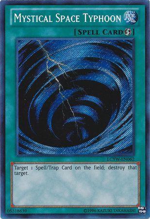 Mystical Space Typhoon | Legendary Collection 3: Yugi's World Mega Pack | LCYW-EN062 | Secret Rare