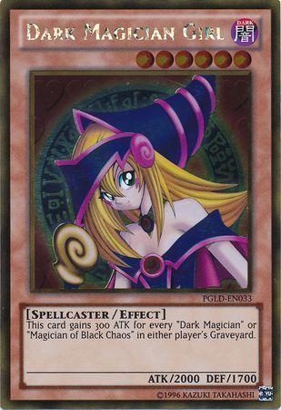 Dark Magician Girl | Premium Gold | PGLD-EN033 | Gold Rare