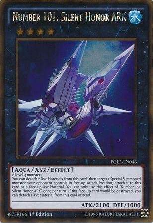 Number 101: Silent Honor ARK | Premium Gold: Return of the Bling | PGL2-EN046 | Gold Rare | 1st