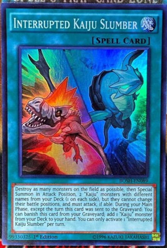 Interrupted Kaiju Slumber | Breakers of Shadow | BOSH-EN089 | none
