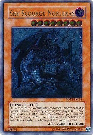 Sky Scourge Norleras | Force of the Breaker | FOTB-EN022 | Ultimate Rare