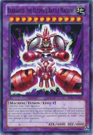 Barbaroid, the Ultimate Battle Machine | Star Pack 2013 | SP13-EN045 | Starfoil