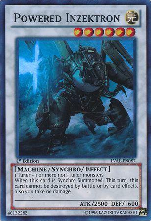 Powered Inzektron | Legacy of the Valiant | LVAL-EN087 | Super Rare | 1st
