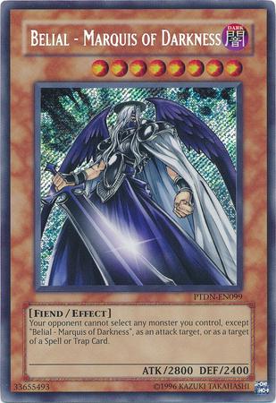 Belial - Marquis of Darkness | Phantom Darkness | PTDN-EN099 | Secret Rare