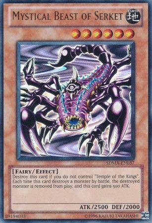 Mystical Beast of Serket | Structure Deck: Marik (TCG) | SDMA-EN037 | Ultra Rare