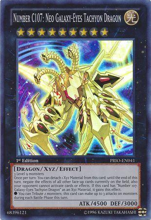 Number C107: Neo Galaxy-Eyes Tachyon Dragon | Primal Origin | PRIO-EN041 | Super Rare | 1st