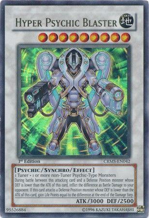Hyper Psychic Blaster | Crimson Crisis | CRMS-EN042 | Ultra Rare | 1st