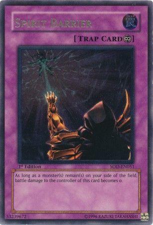 Spirit Barrier | Soul of the Duelist | SOD-EN051 | Ultimate Rare | 1st